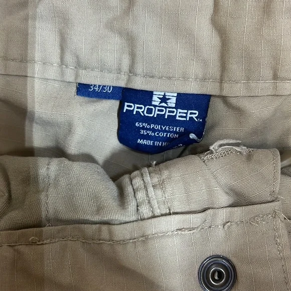 Propper Kaki tactical pants. Men’s 34/30 - Picture 2 of 3